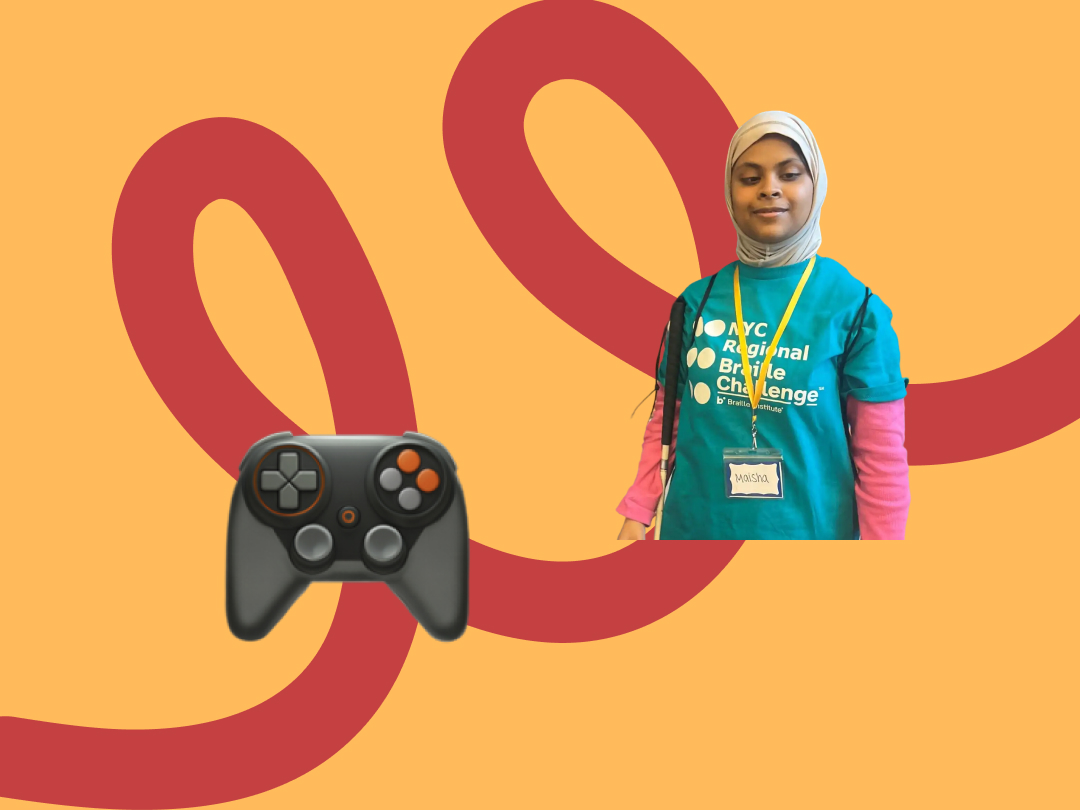 maisha and the emoji of a gaming joystick