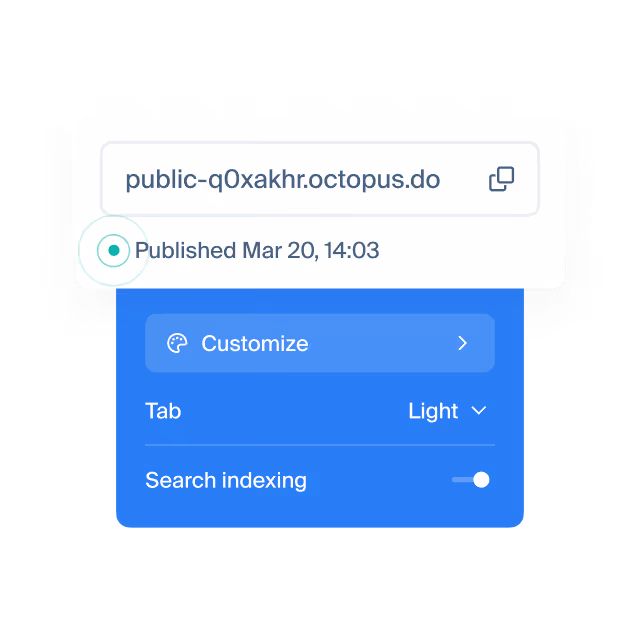 Project access restriction settings| Octopus.do