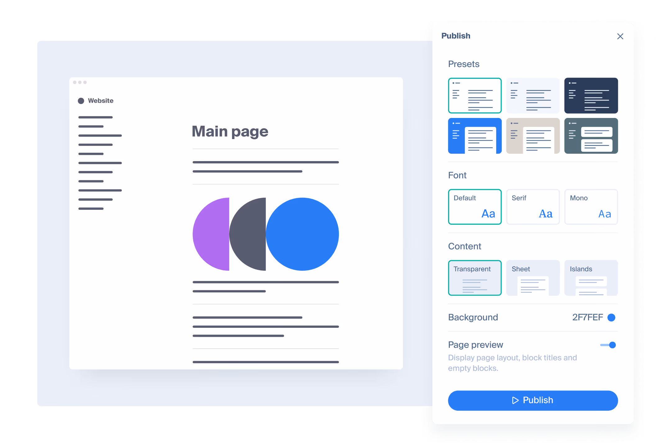 Text content creation with rich text editor | Octopus.do