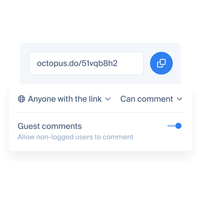 Embedding code snippet | Octopus.do