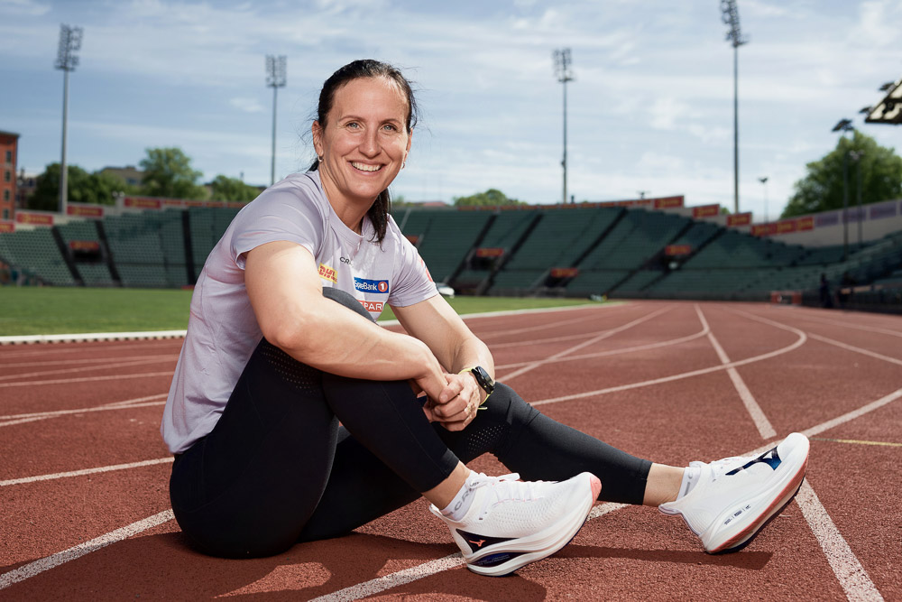 Marit Bjørgen reklamefoto