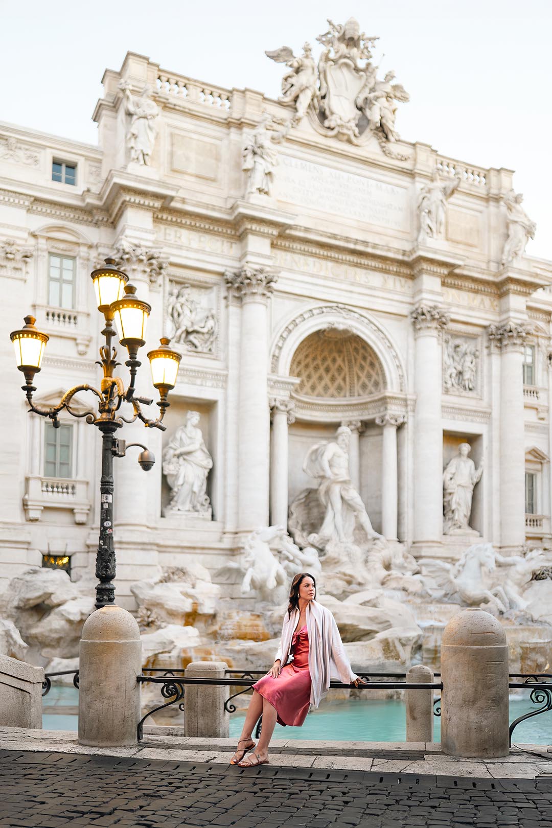 Solo Portrait, Trevi Fountain