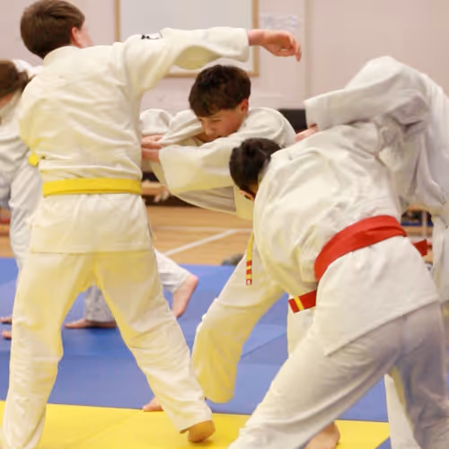Northampton Judo Academy competitive squad training