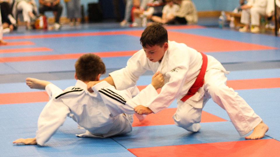 Northampton Judo Academy Judoka ippon at competition
