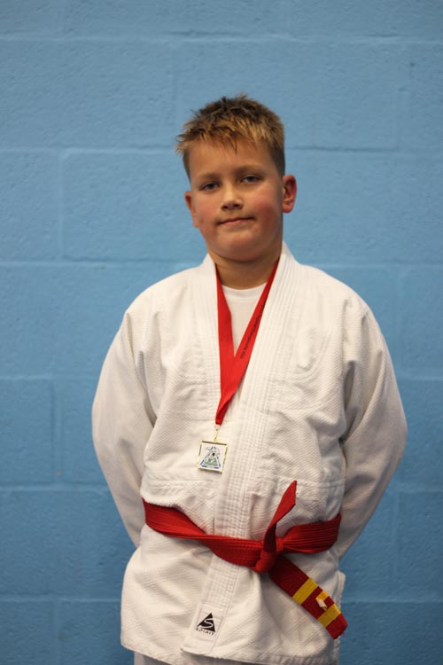 Northampton Judo Academy Competition Gold Medal Judoka