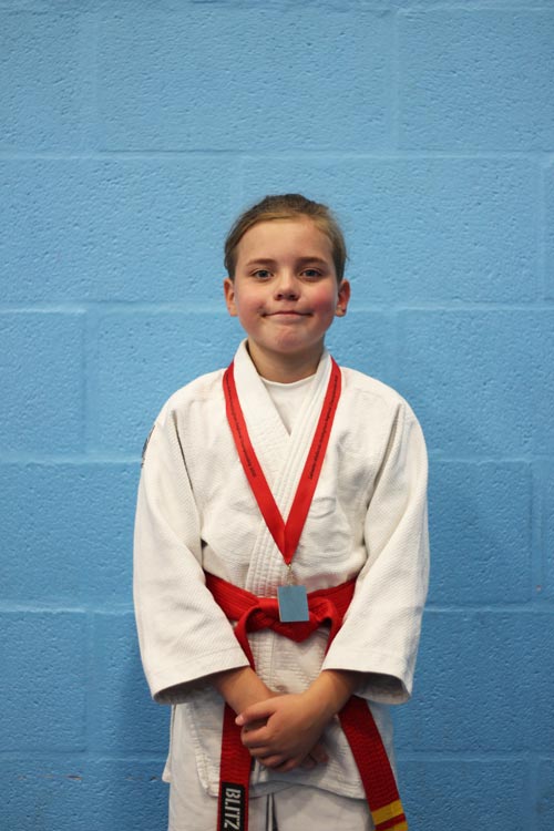 Northampton Judo Academy Judoka with silver medal at the competition