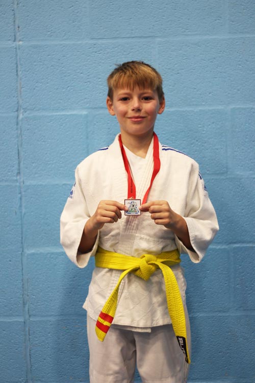 Northampton Judo Academy Judoka with a bronze medal at the competition