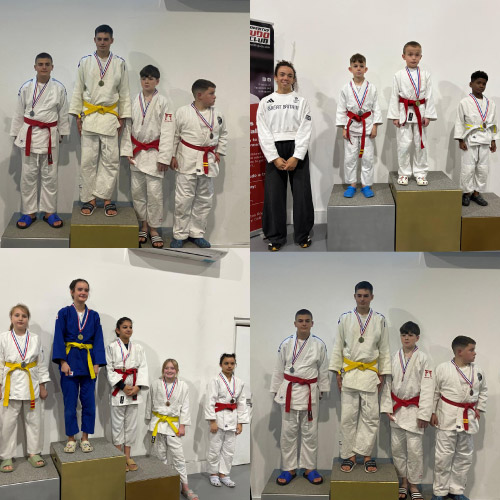 Northampton Judo Academy competitive squad at coventry minimon competition