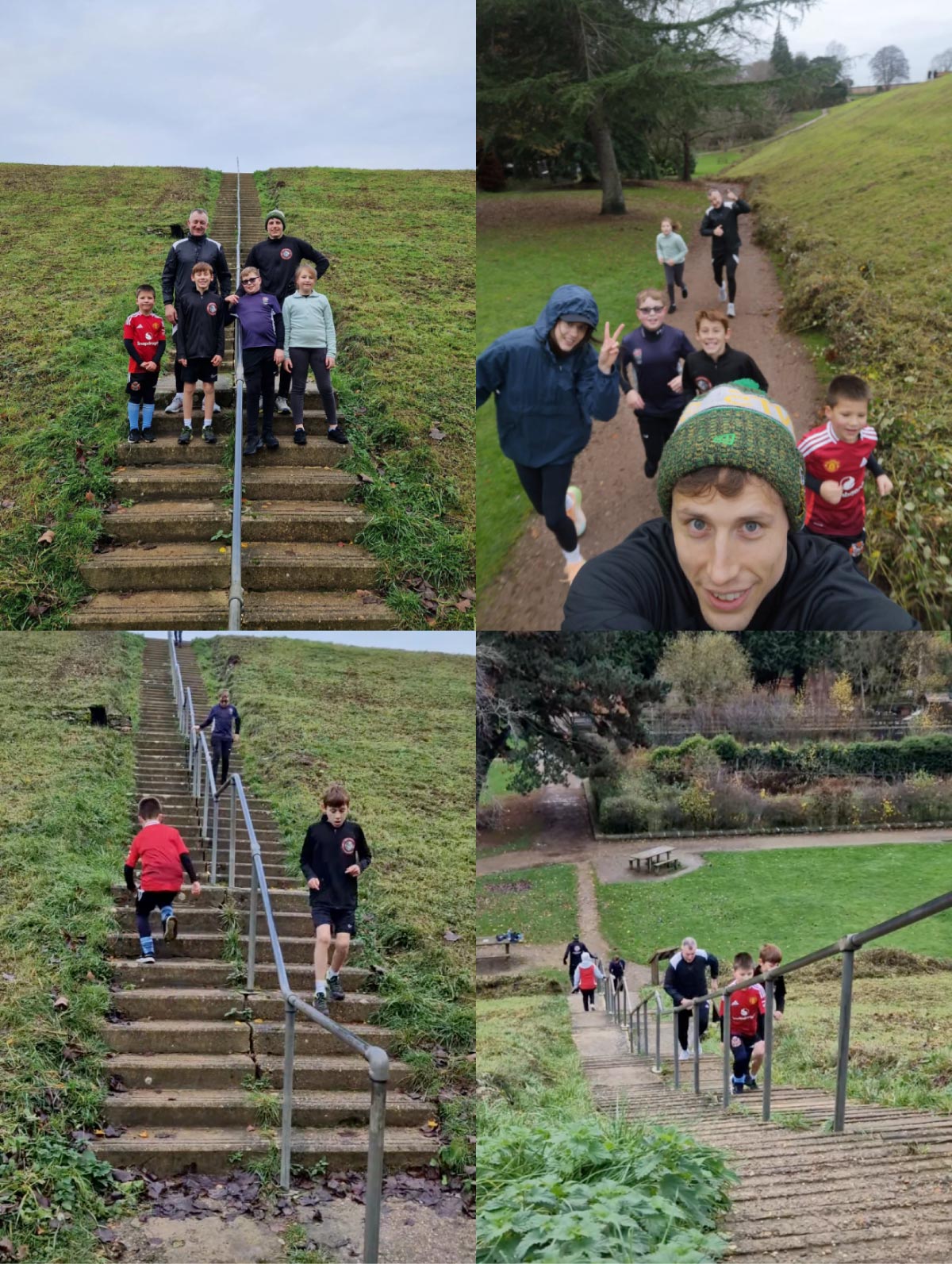 Outdoor workout challenge at Northampton Judo Academy