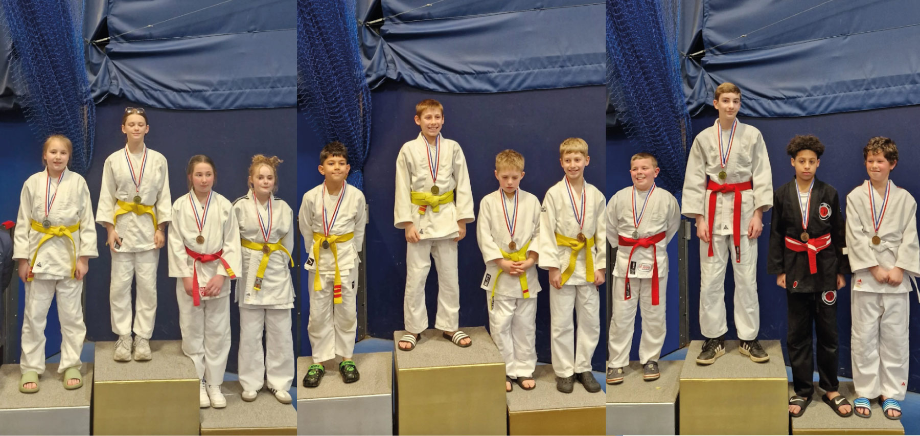 Coventry Minimon for Girls and Boys March 2026 NJA team on the podium