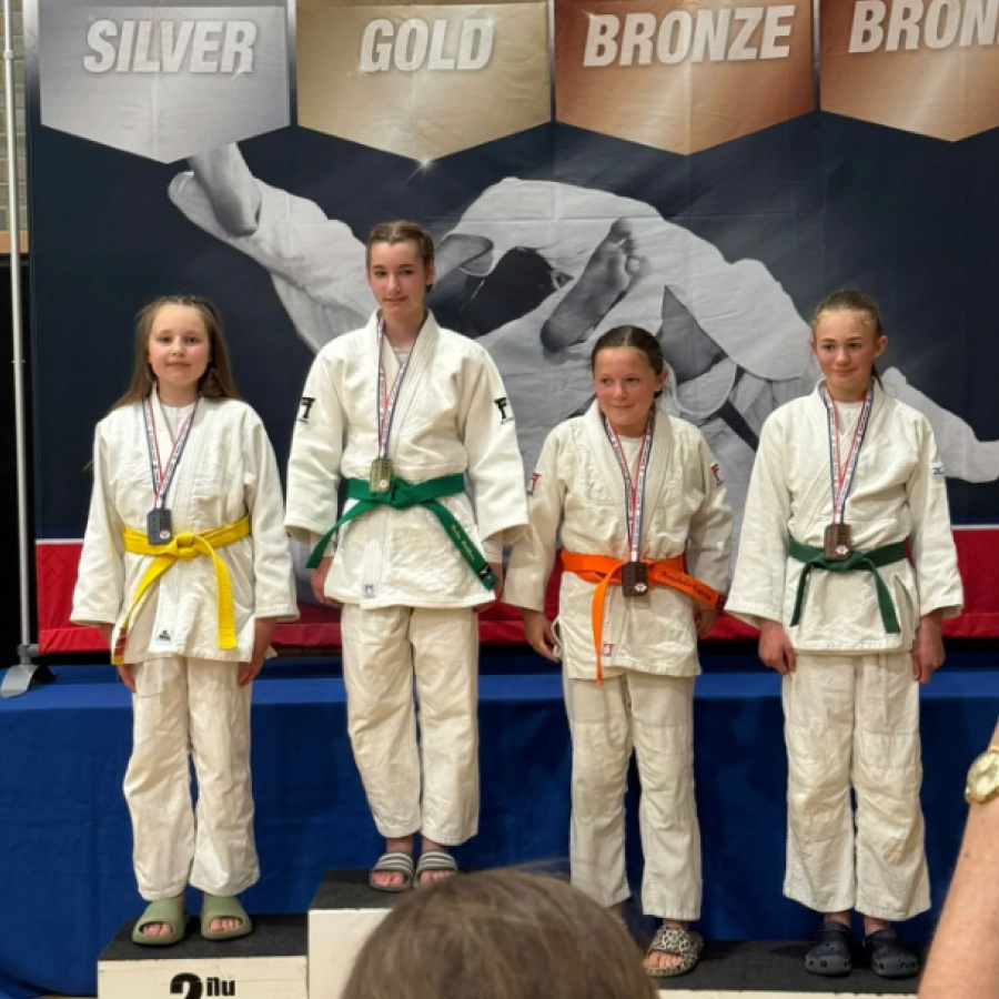 NJA competitive squad on podiums at BJC Open Championships 2026 in Kettering