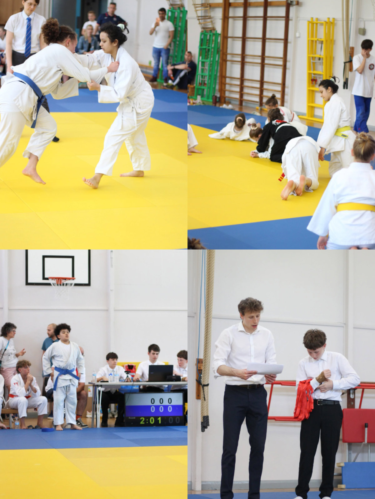 Behind the scenes of judo competition at Northampton Judo Academy