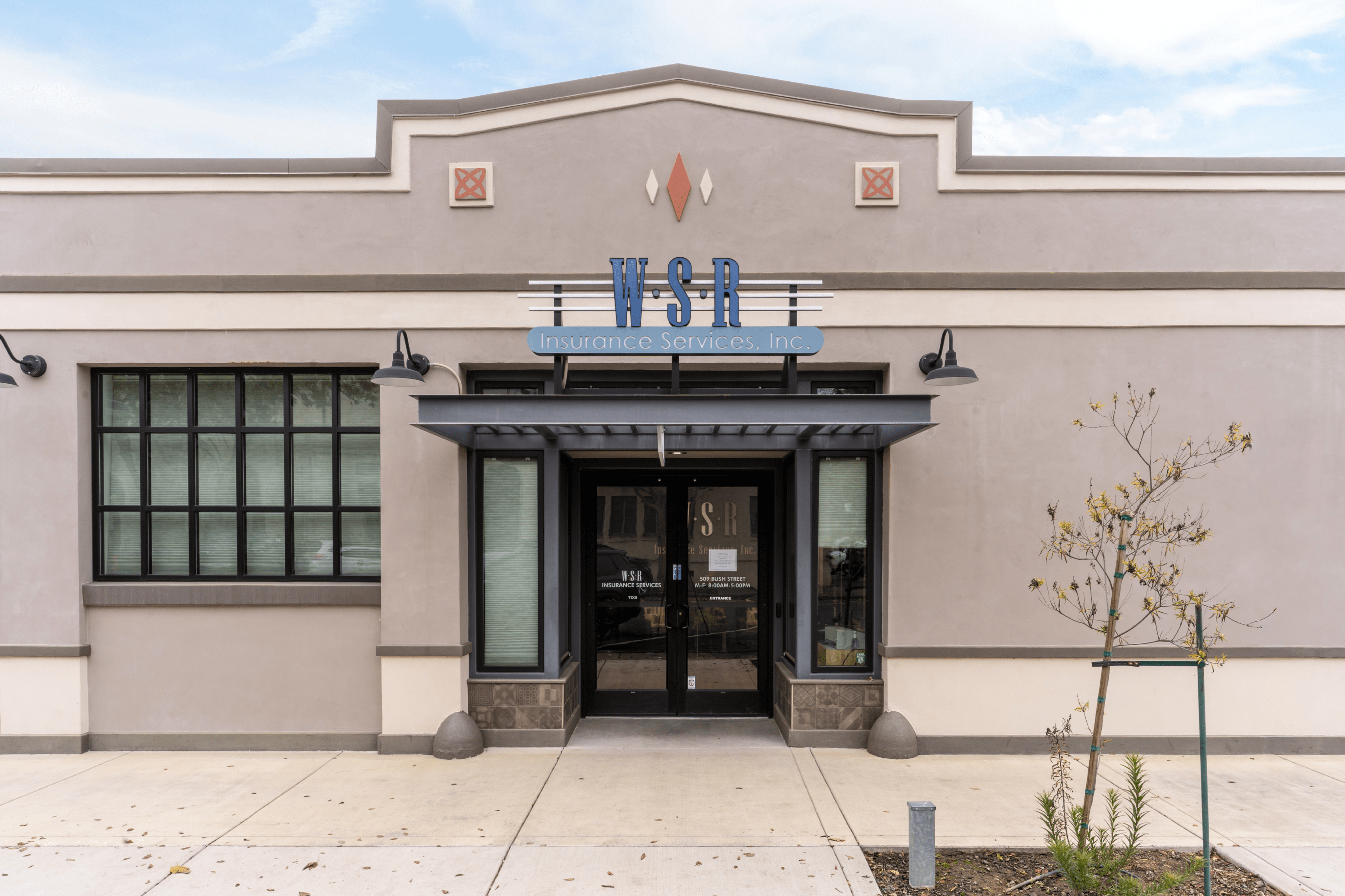 Team celebrating by joining hands