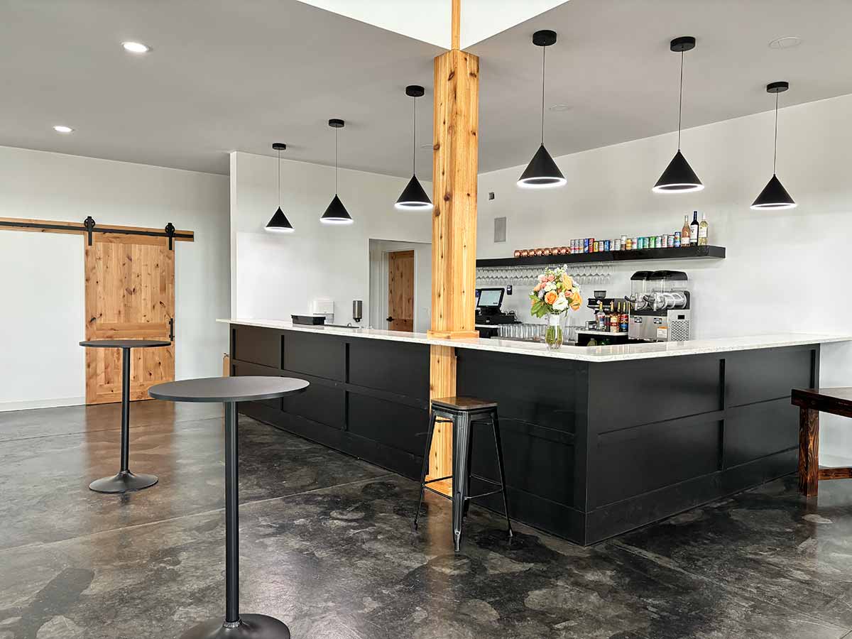 bar area