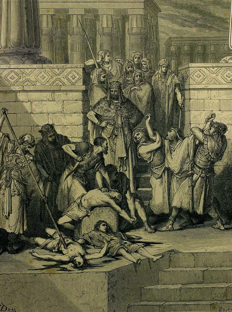 King Zedekiah Is Blinded by the Babylonians