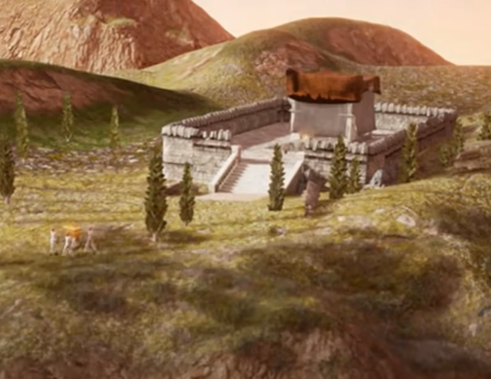 Филистимляне захватывают Ковчег Завета 