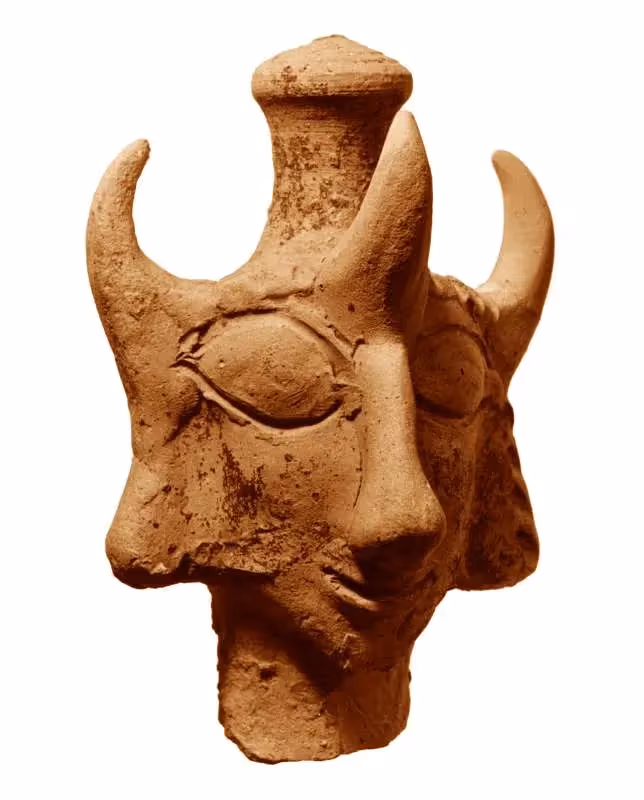 Голова эдомитянской богини 