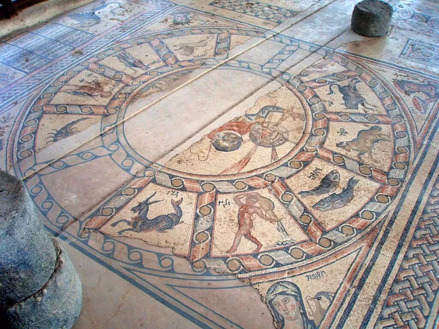 Tiberias Synagogue- Earliest Mosaic Floor found in a synagogue