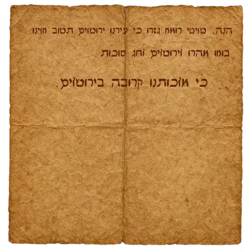 A Jew Anticipates the Redemption