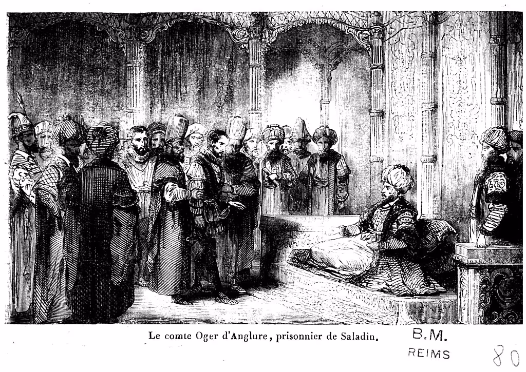 Christian Pilgrim Ogier d’Anglure Writes of Yellow Kerchiefs for Jews in the Land of Israel 