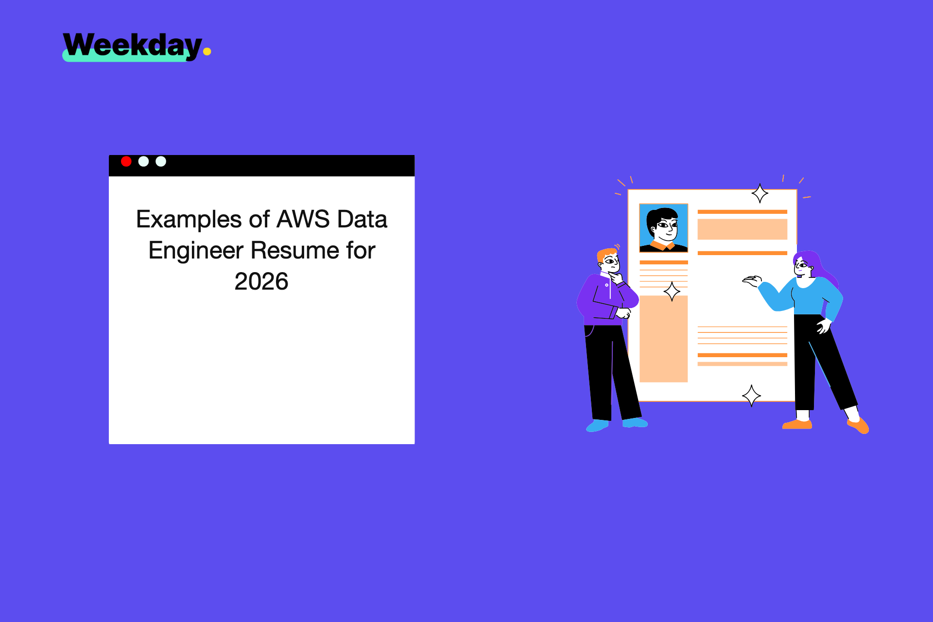 Examples of AWS Data Engineer Resume for 2026