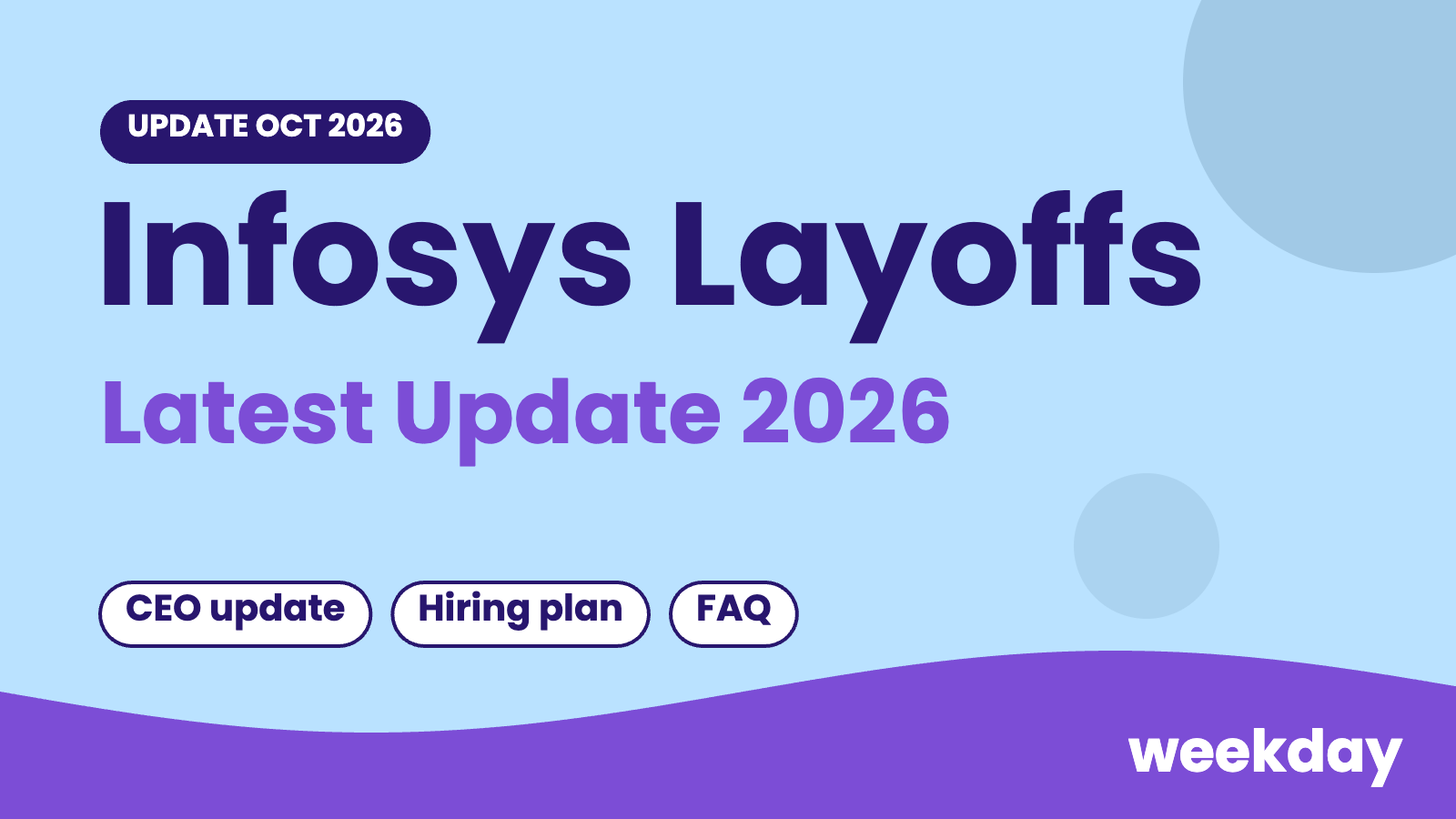 Infosys layoffs 2026