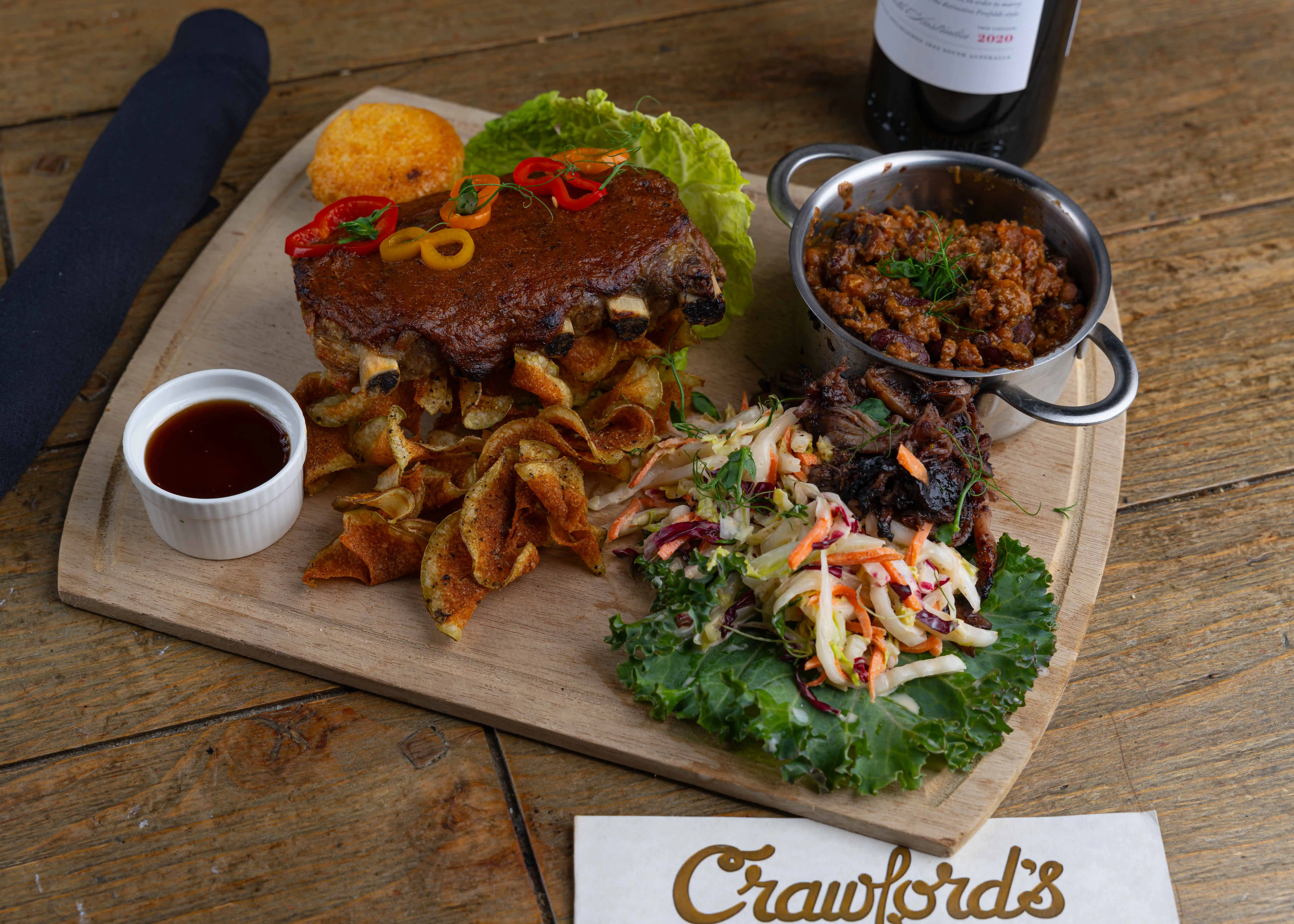 Backyard Platter, a shareable platter from a Crawford's weekly feature.