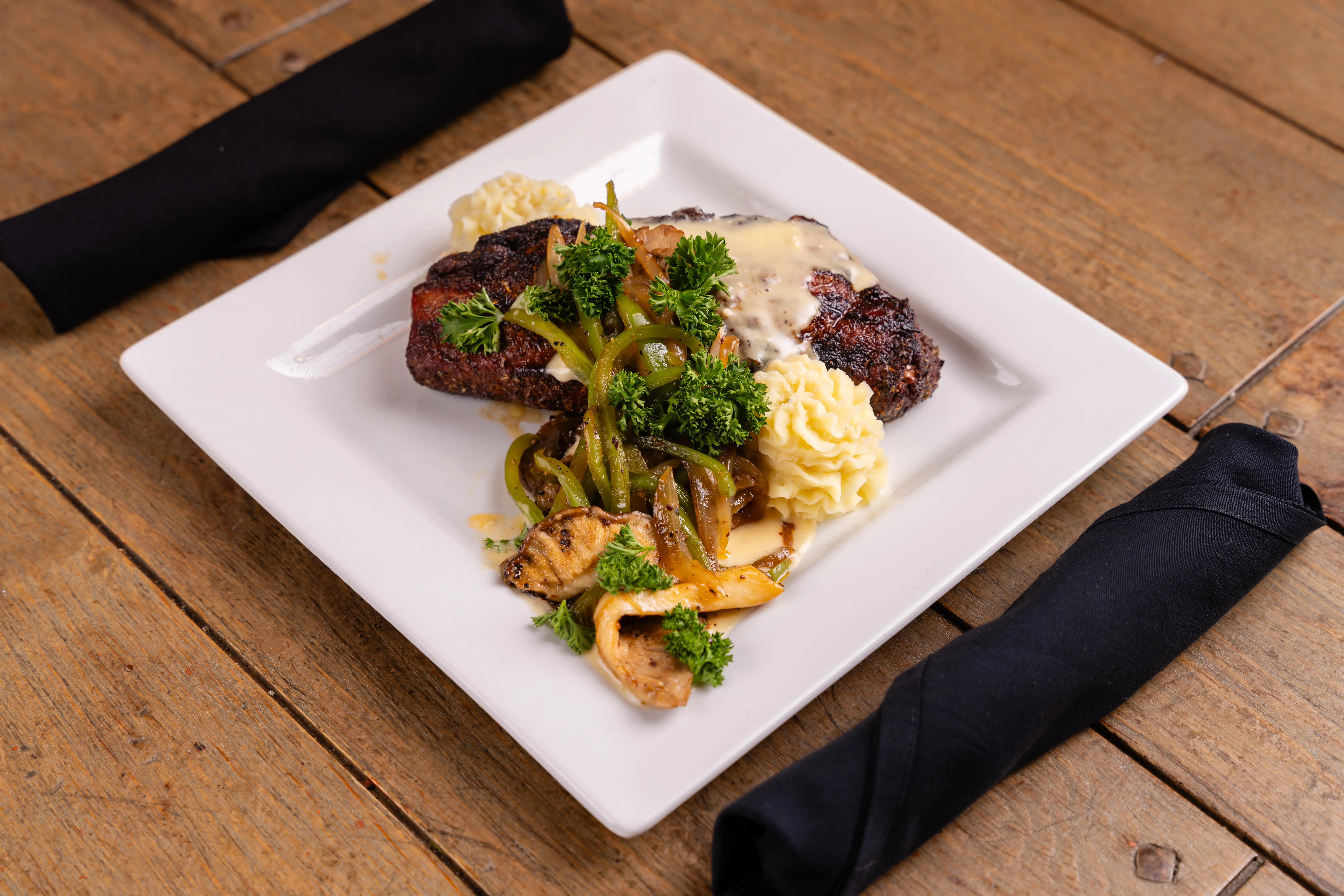 Limited-time featured entrées at Crawford's Bar & Grill in downtown Sioux Falls