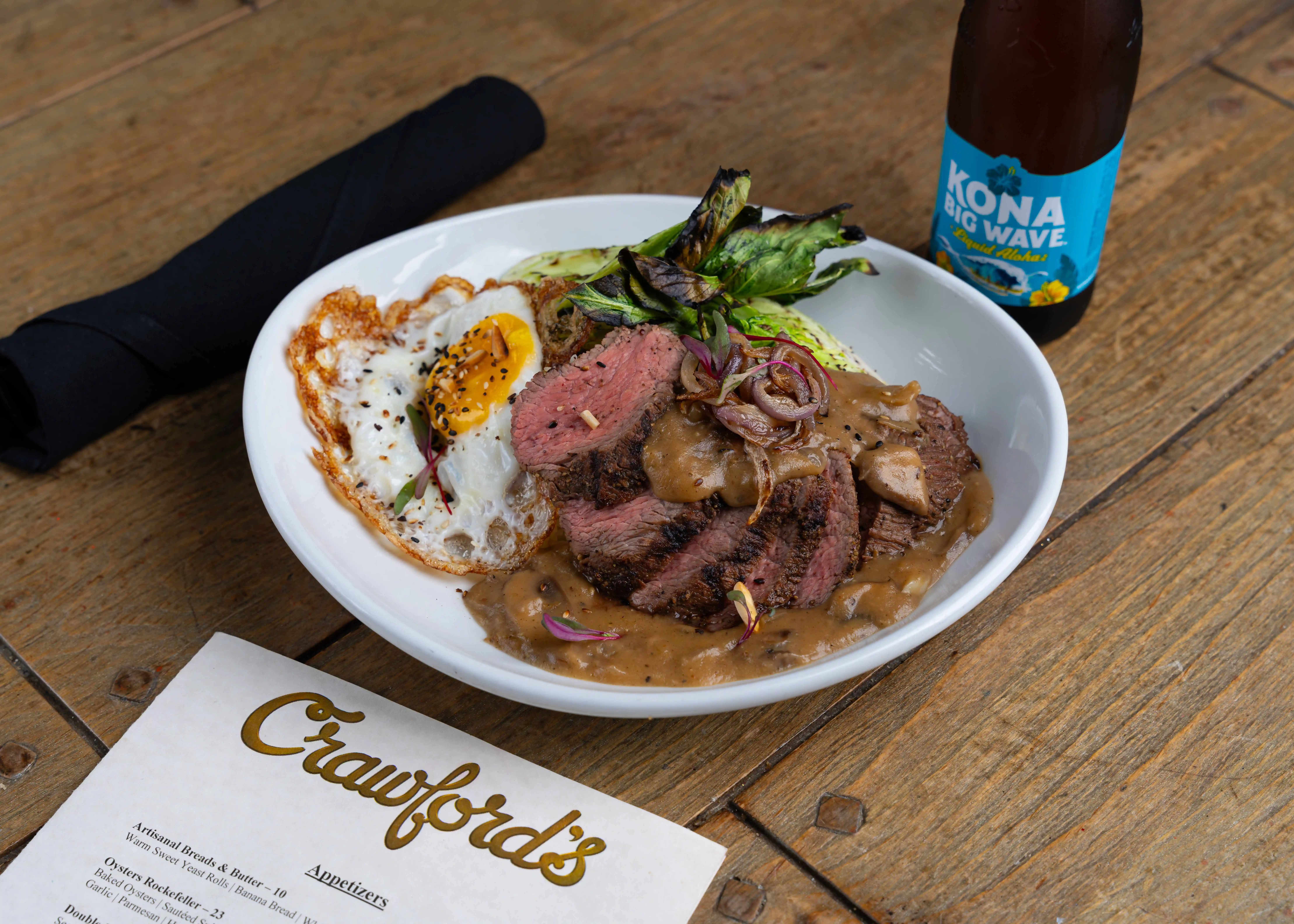 Limited-time featured entrées at Crawford's Bar & Grill in downtown Sioux Falls