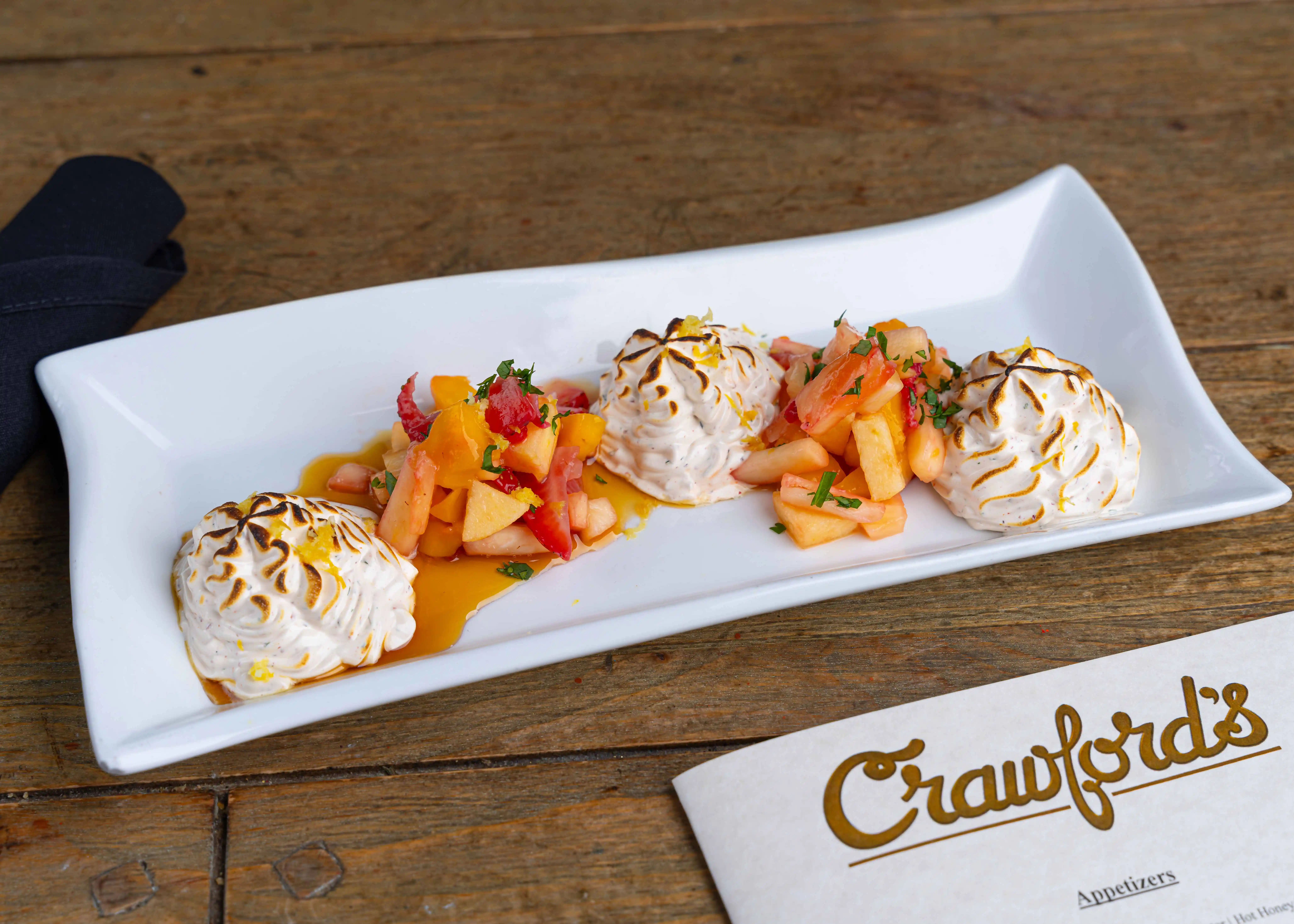 Limited time featured entrees at Crawford's Down town Sioux Falls.