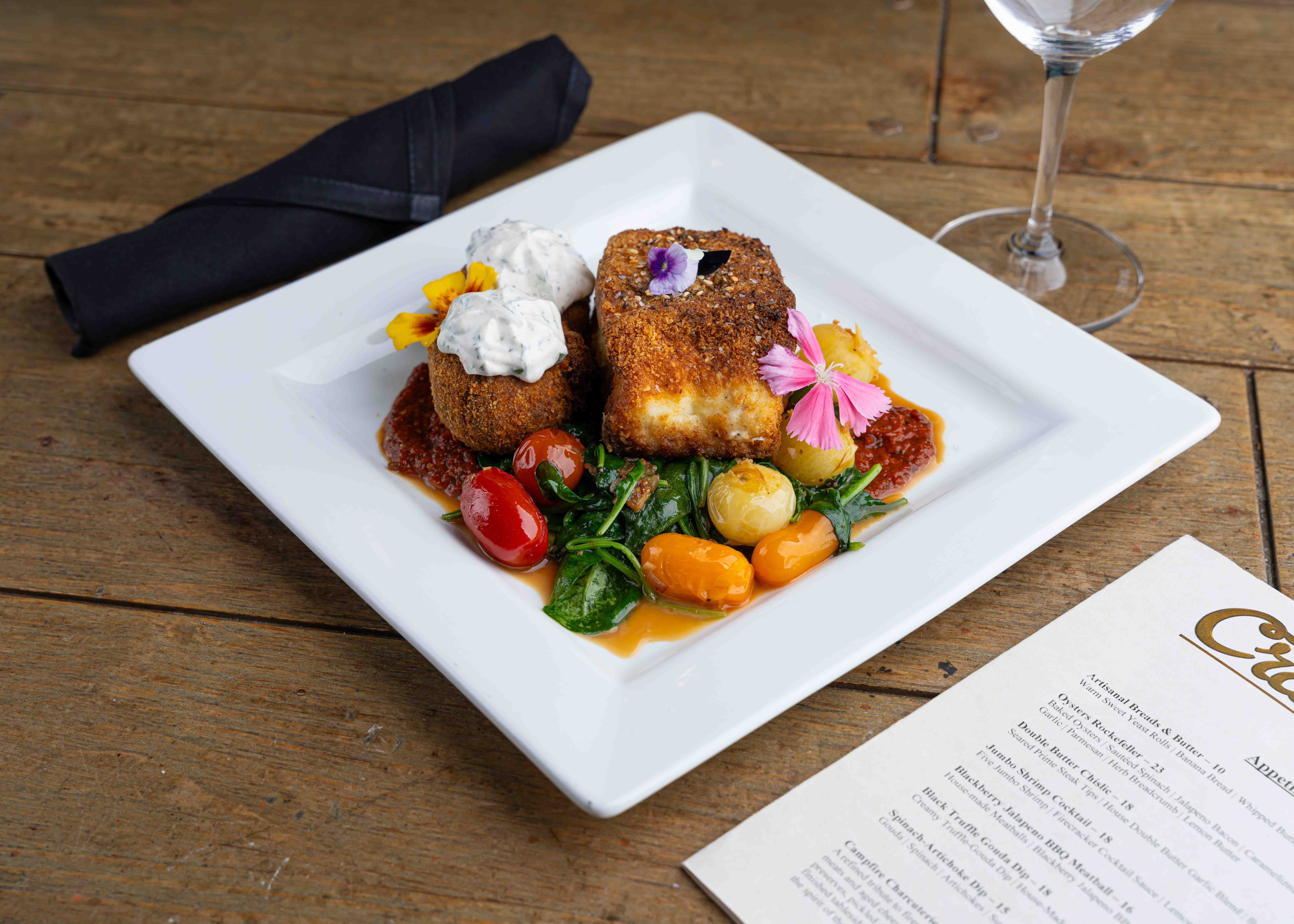 Limited-time featured entrées at Crawford's Bar & Grill in downtown Sioux Falls