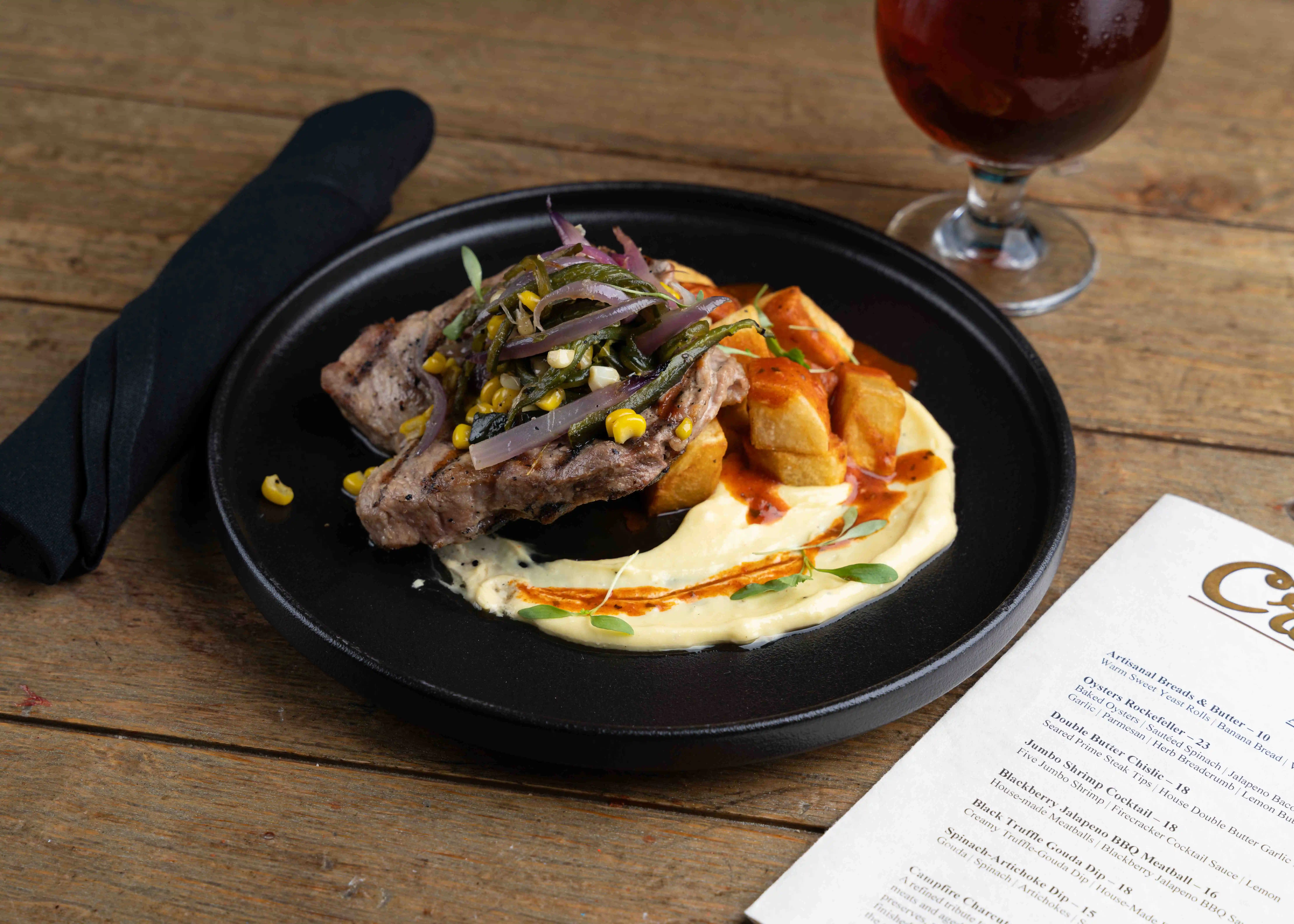 Limited-time featured entrées at Crawford's Bar & Grill in downtown Sioux Falls