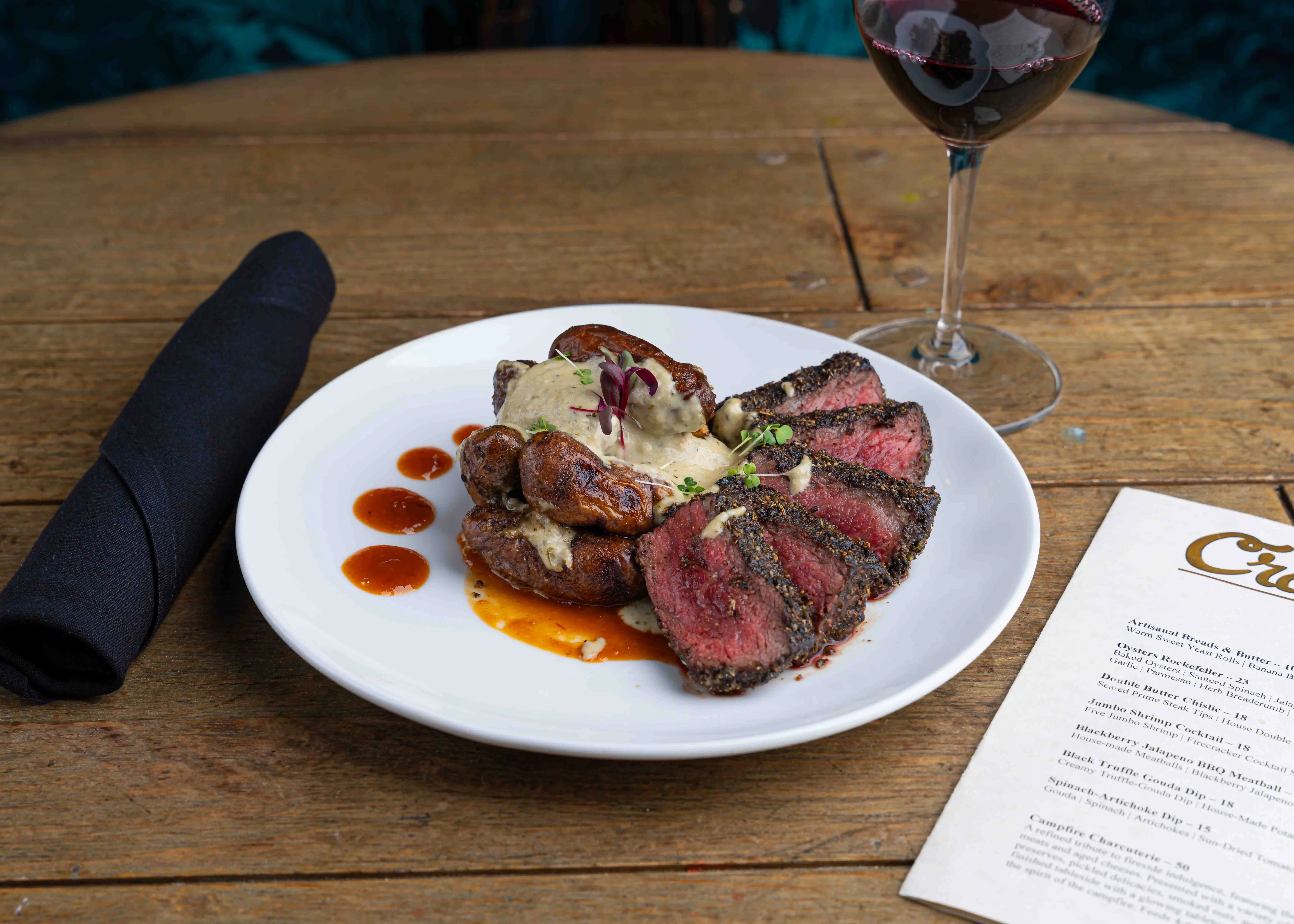 Limited-time featured entrées at Crawford's Bar & Grill in downtown Sioux Falls