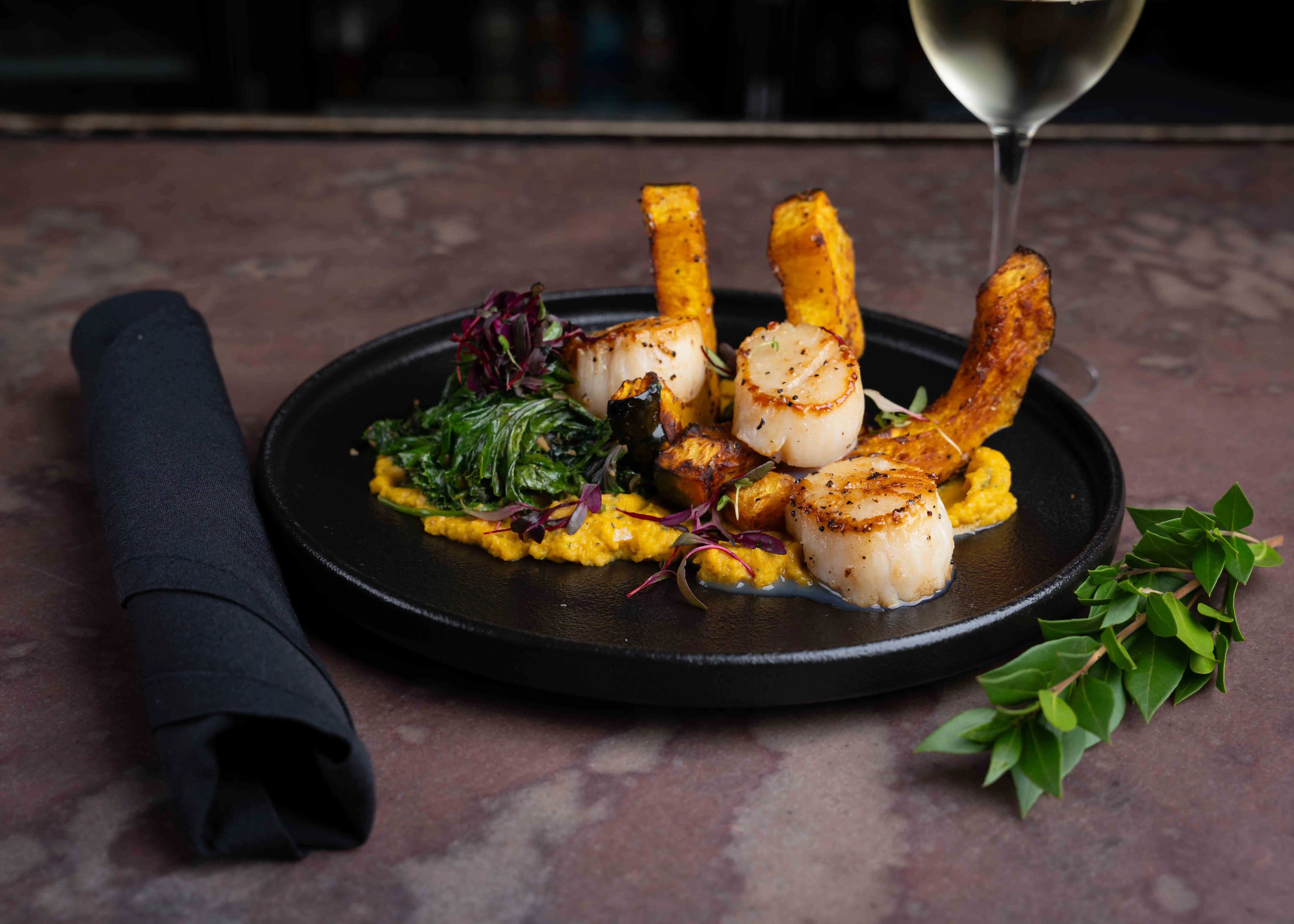 Autumn Scallops