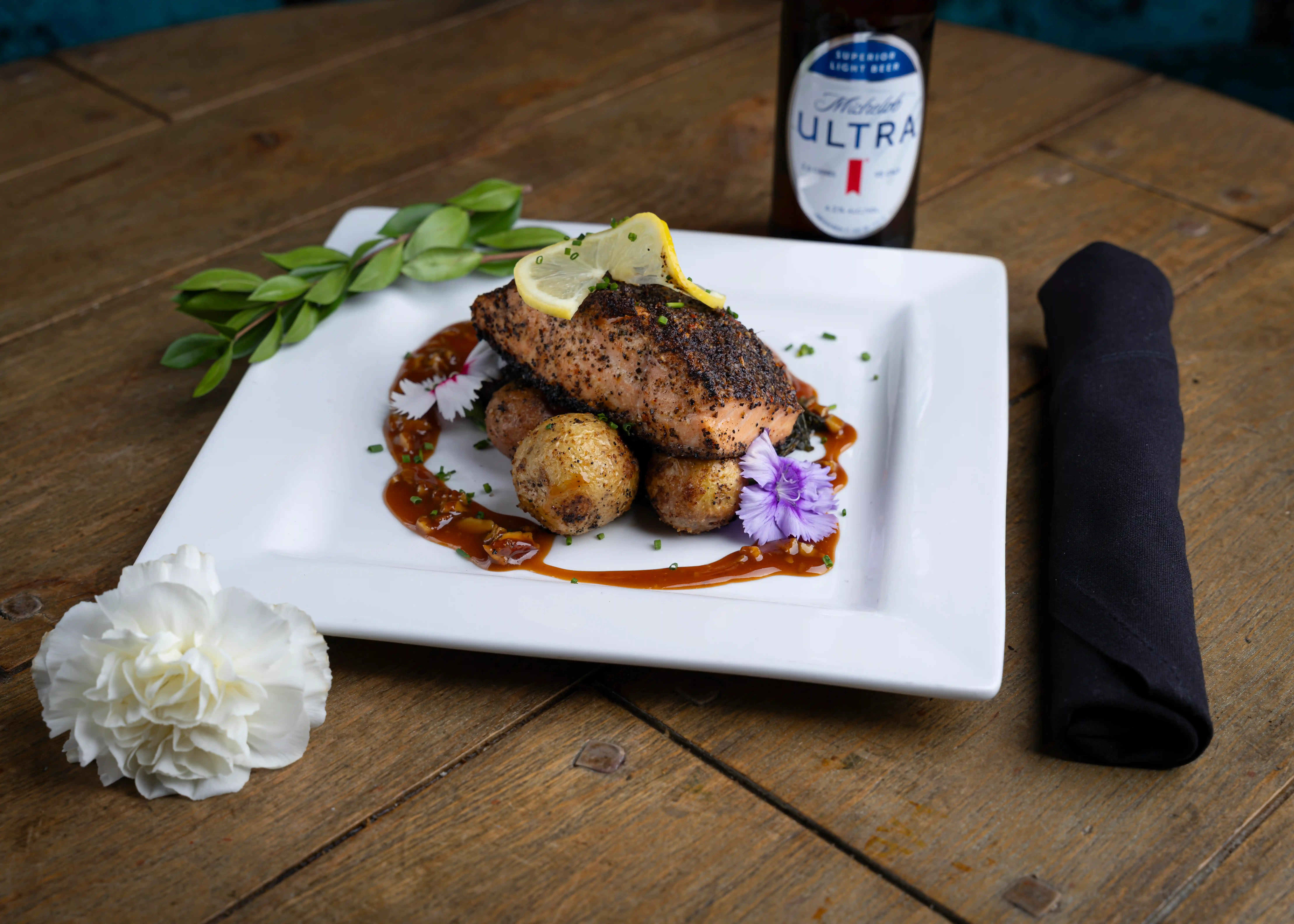 Limited-time featured entrées at Crawford's Bar & Grill in downtown Sioux Falls
