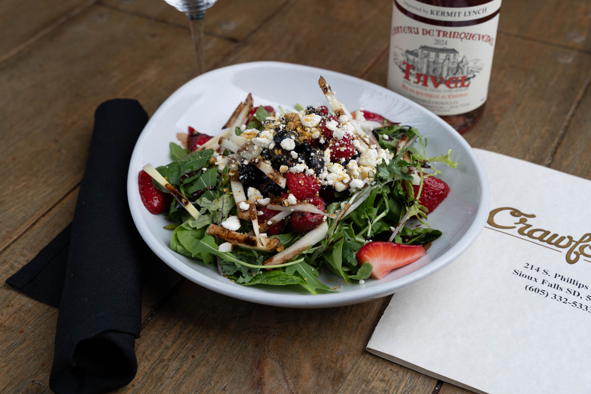 Champagne Rosé Salad