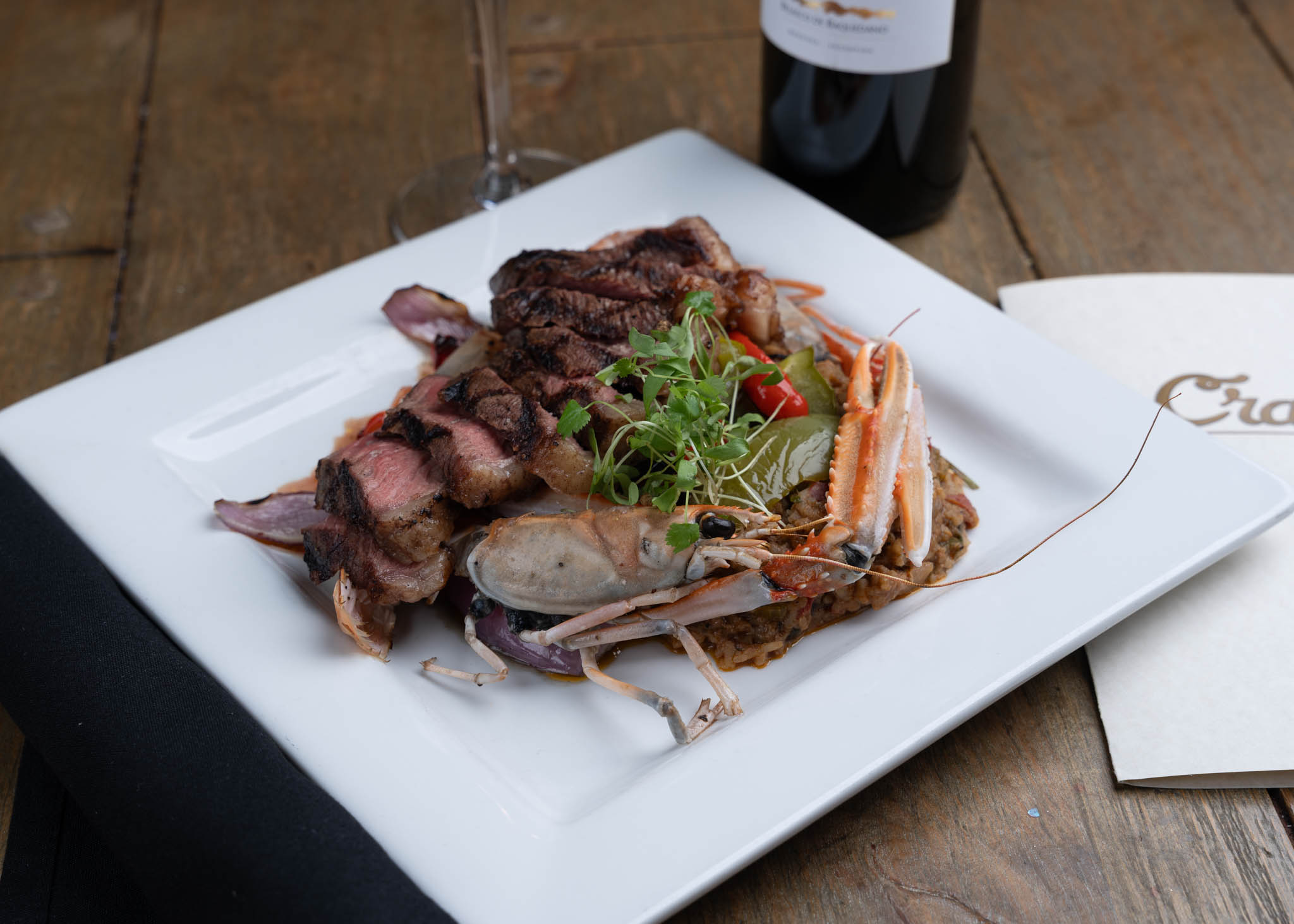 Picanha Steak & Langostino 