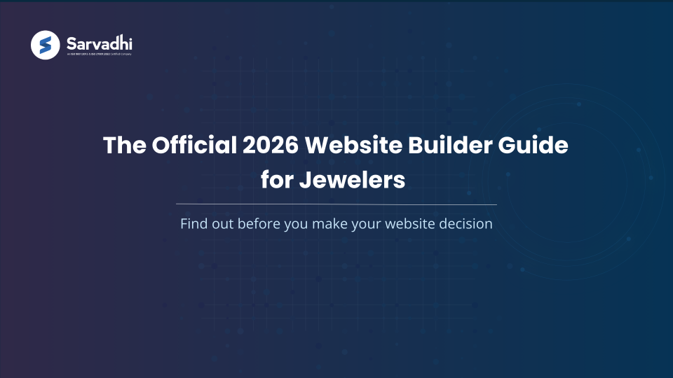 Text banner introducing the 2026 website builder guide for jewelry businesses