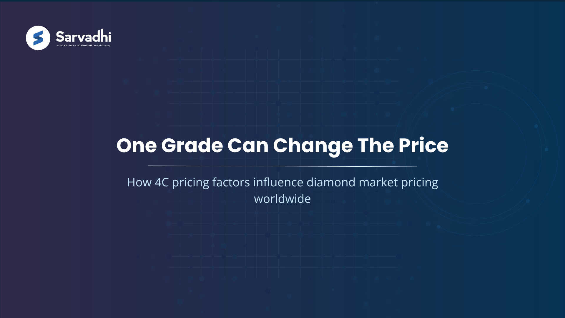 One grade changes everything how 4Cs determine diamond value estimator for professionals