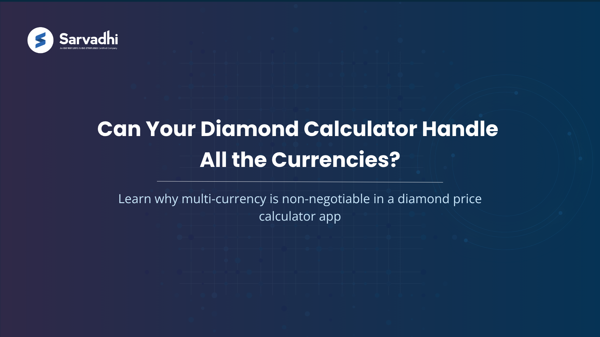 Diamond price calculator app with multi-currency support for international traders showing pricing in one tap