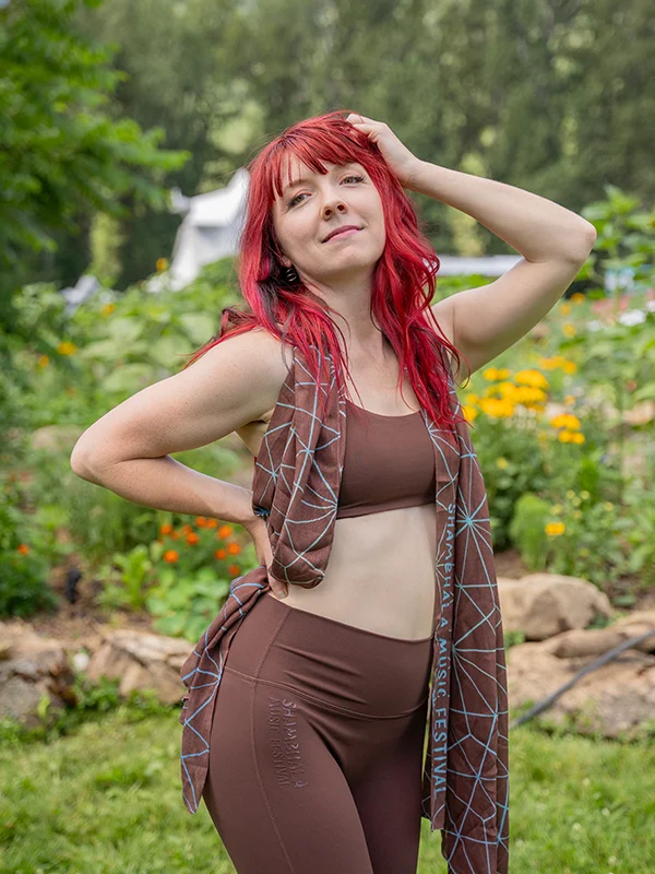 Shambhala Yoga Bra - Buttery Soft Brown