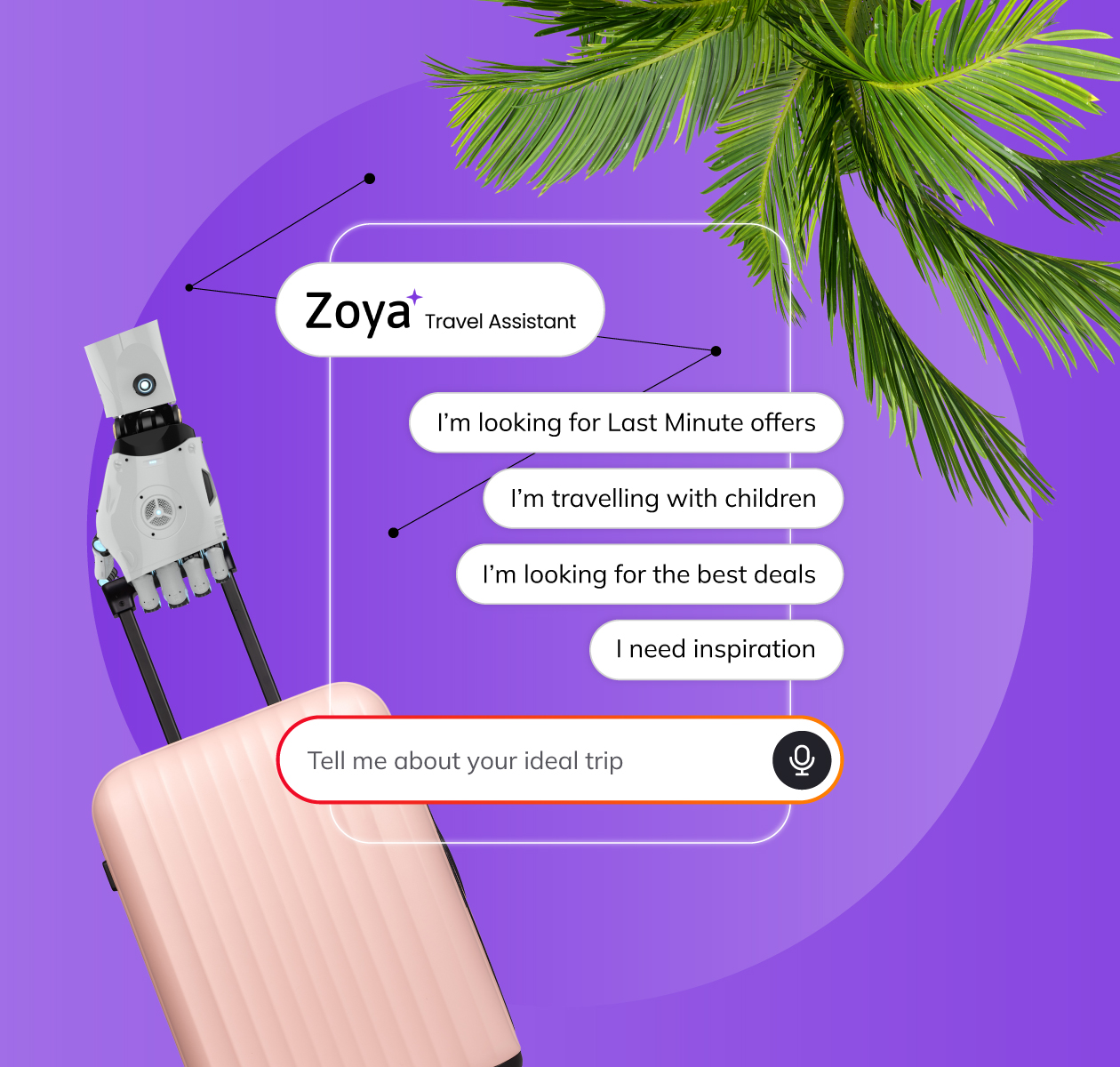 Zoya. Conversations that sell.