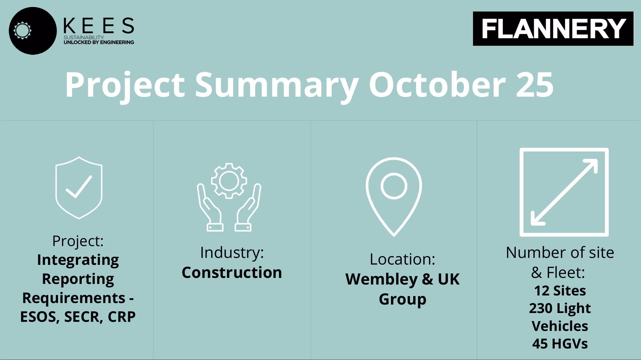 Flannery project summary