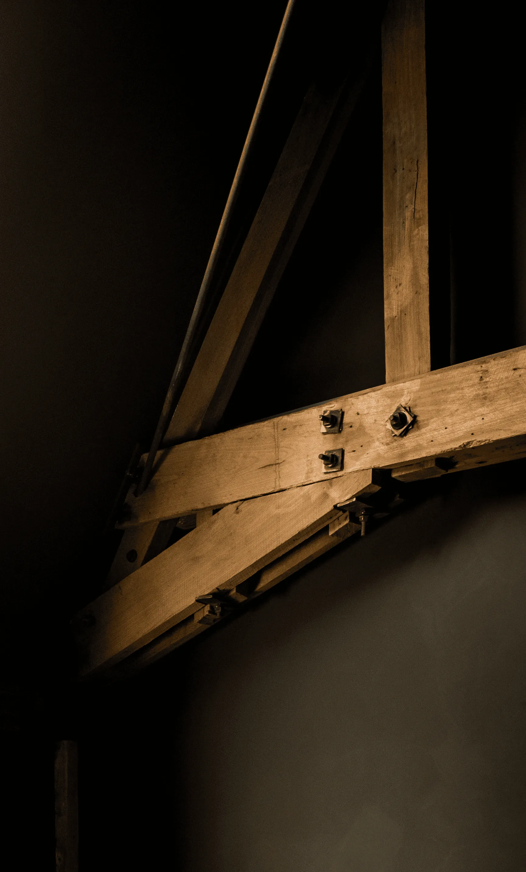 Wooden beams