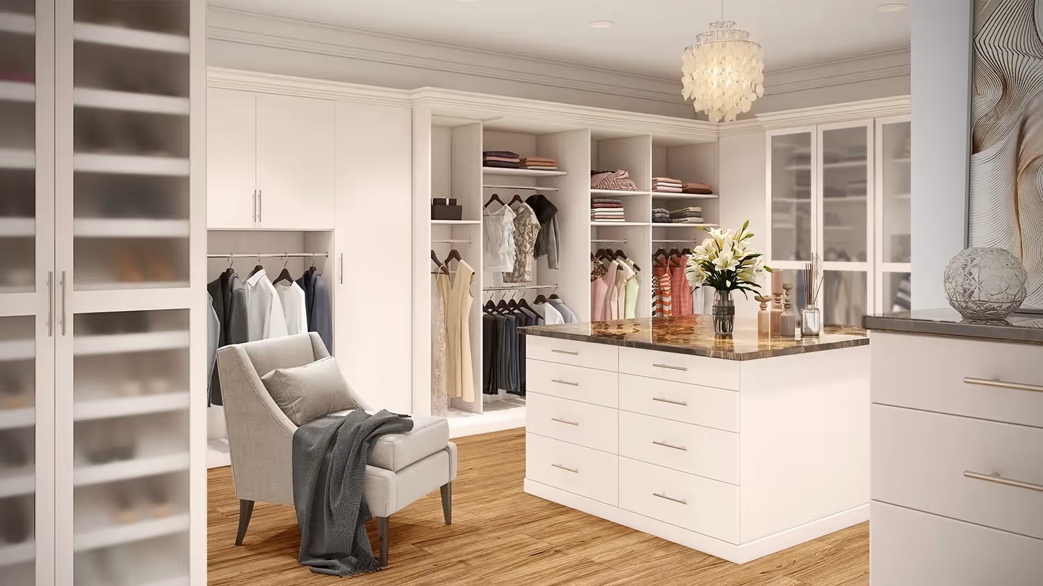 Elegant design accents that make every day use feel special.
