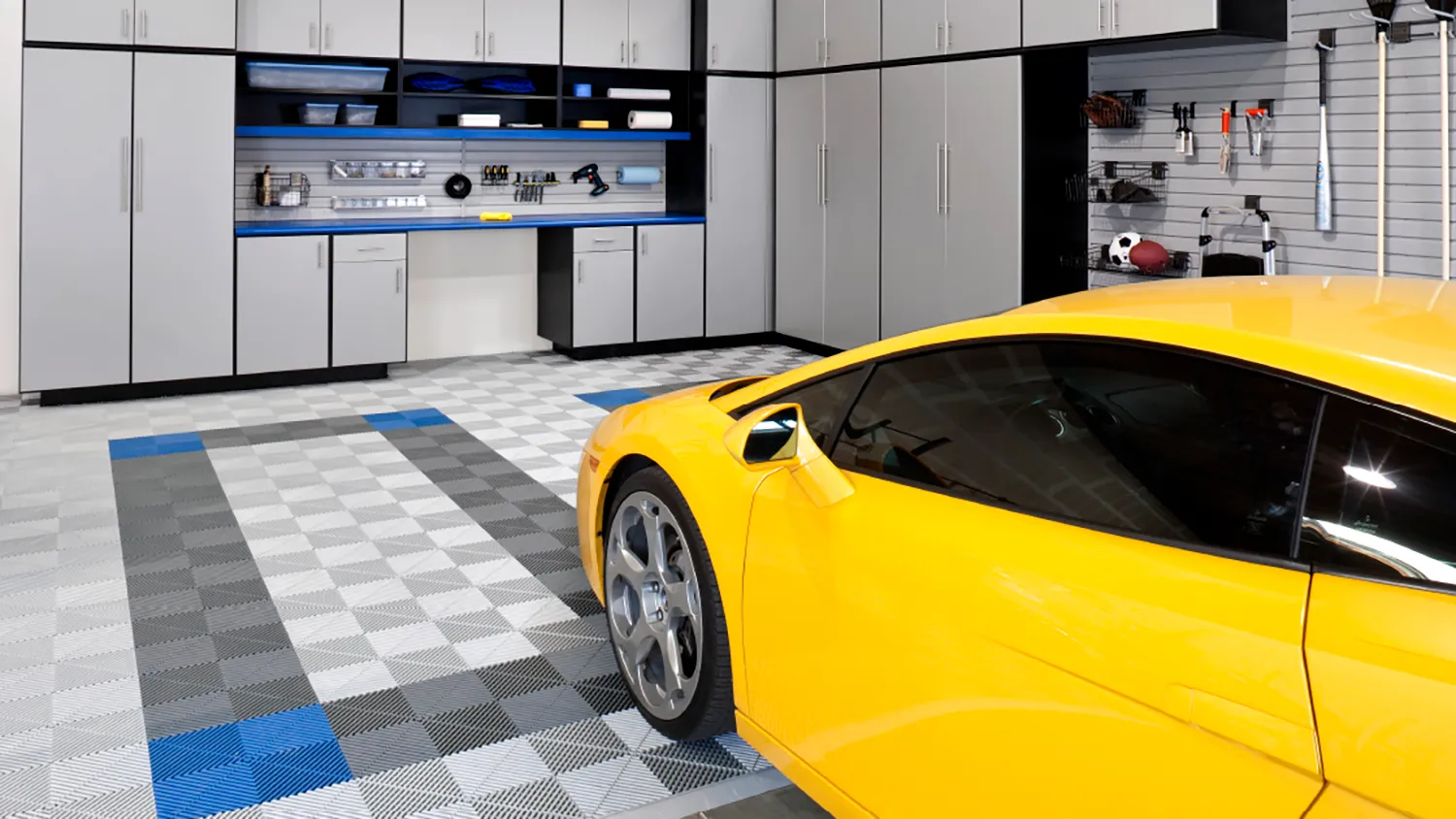 Heavy-duty tiles engineered to withstand substantial weight, vehicles, and heavy equipment.