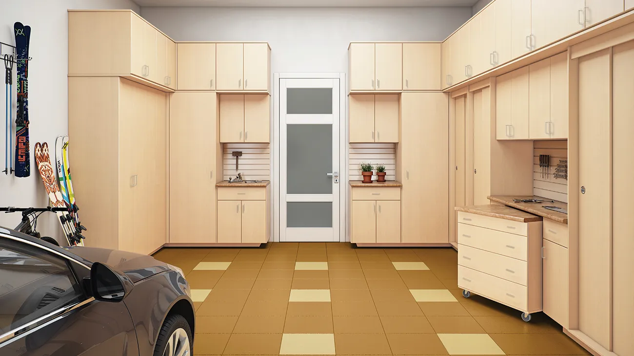 Tiles available in an extensive range of durable, stain-resistant colors and patterns, ideal for any environment.