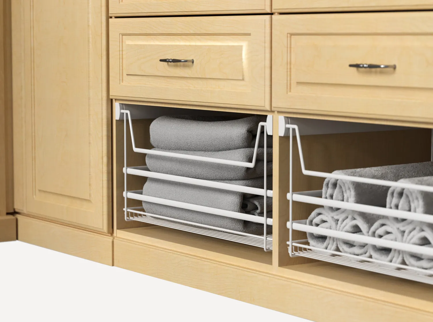 closets by design laundry baskets