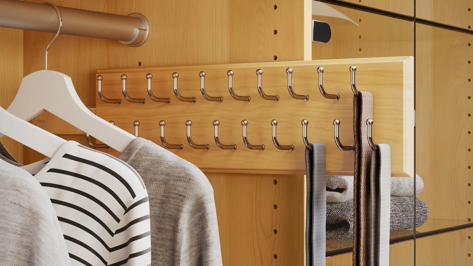 closets by design closet tie racks