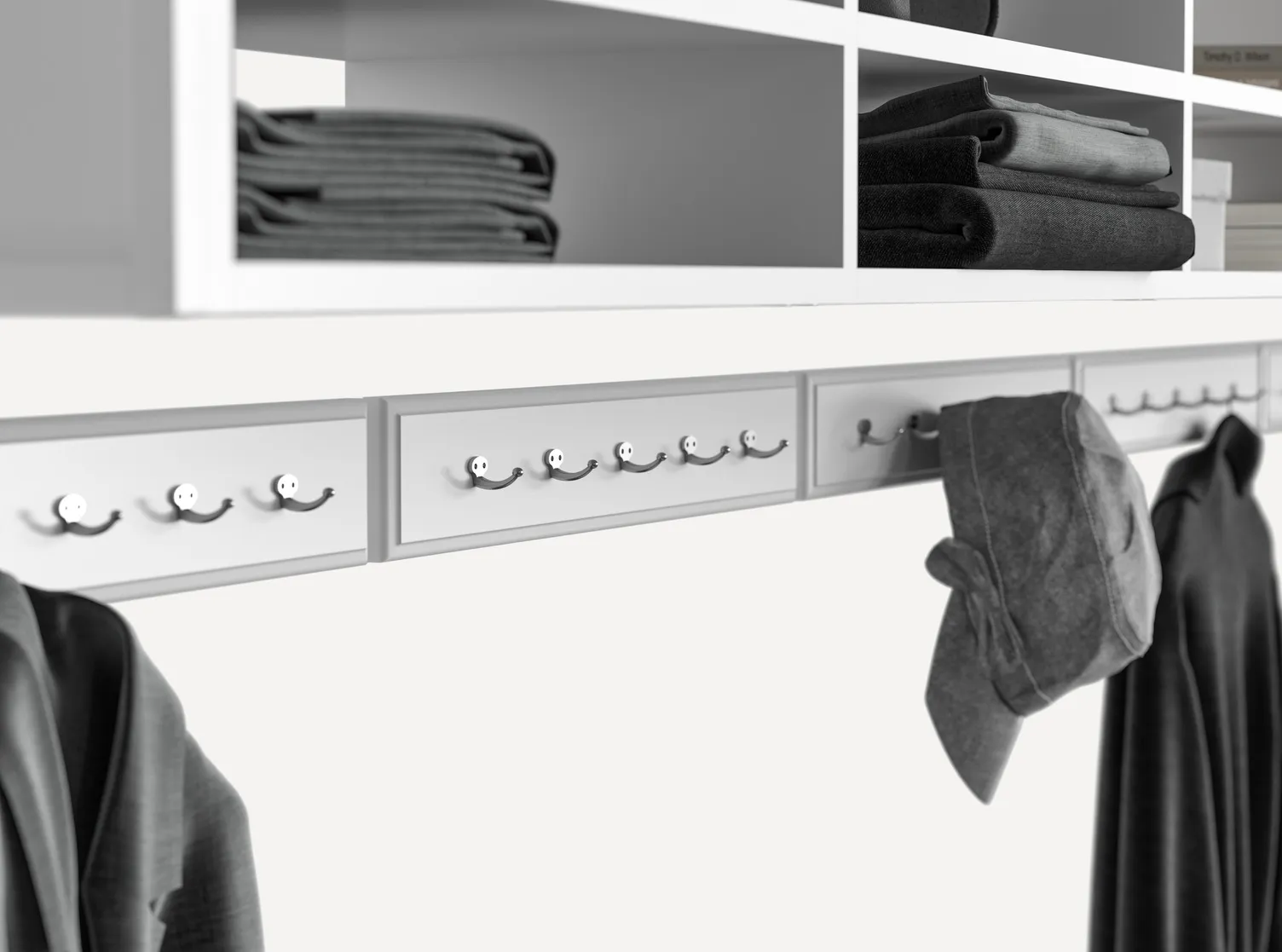 closets by design coat hooks